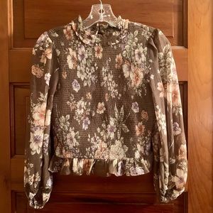American Eagle floral top